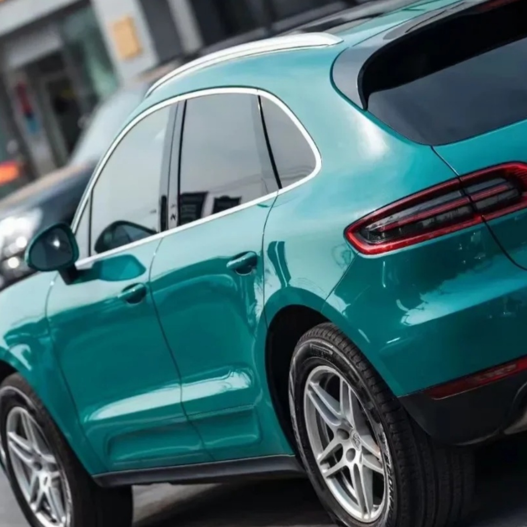 Super Gloss Pine Green Car Vinyl Wrap review fgrer 00