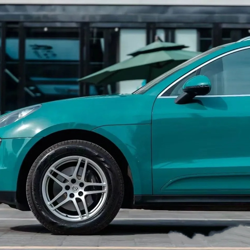 Super Gloss Pine Green Car Vinyl Wrap review fgrer 01