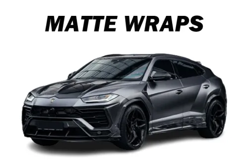 How about the Matte Wraps?(With Matte Black Vinyl Wraps Feedbacks)