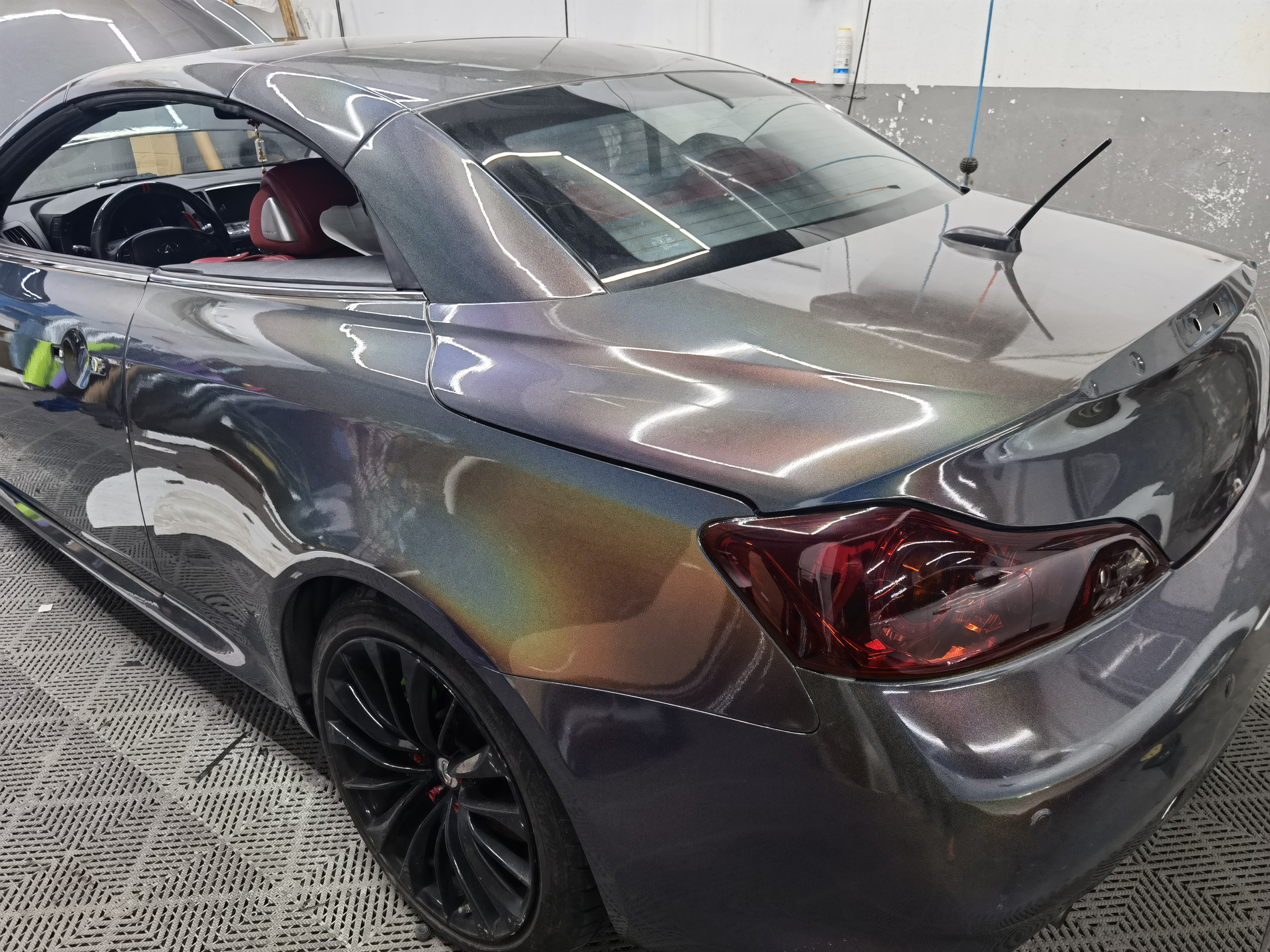 Rainbow Metallic Majestic Black Vinyl Wrap – vinylfrog