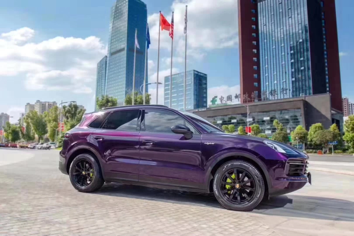 How Is Gloss Metallic Midnight Purple Wrap