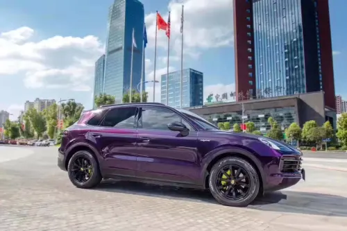 How Is Gloss Metallic Midnight Purple Wrap