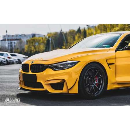BMW M4 Wrap - Sunflower Yellow