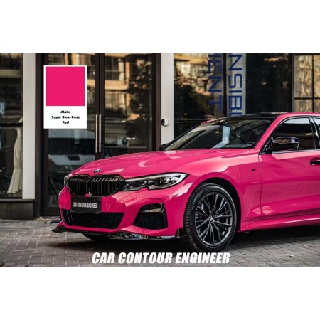 BMW 3 SERIES Wrap - Super Gloss Rose Red