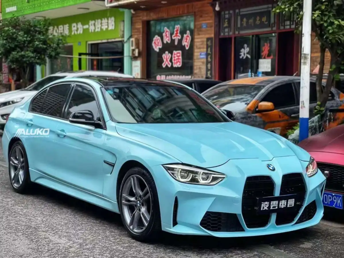 BMW 3 SERIES Wrap - Super Gloss Glacier Blue
