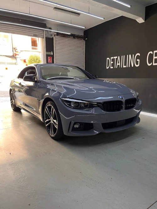 Super Gloss Nardo Grey Car Wrap Feedback From Vigo Wraps and DK Motors