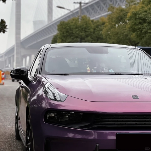 Gloss Love Audacious Purple Car Vinyl Wrap