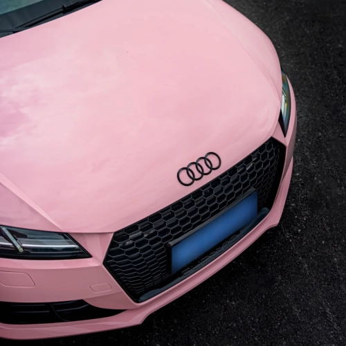 Why Choose Gloss Rouge Pink Car Vinyl Wrap?