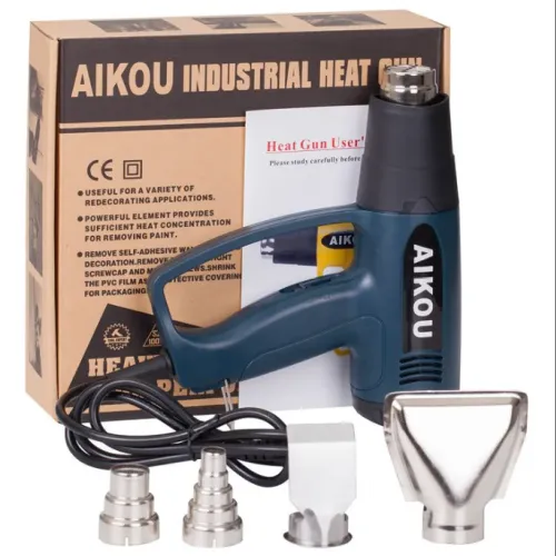 How to use heat gun to achieve a perfect edge effect?