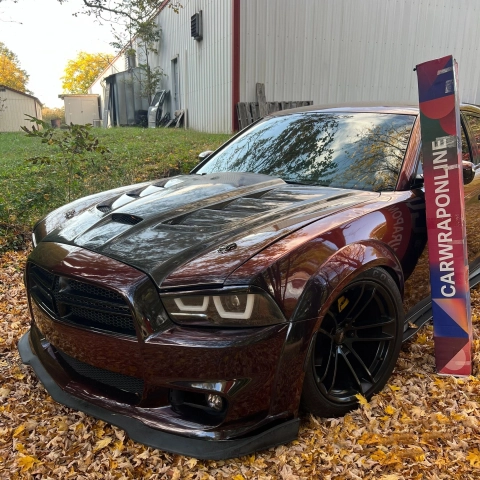 Dodge Challenger Car Vinyl Wrap Modification---Muscle Car💪💪