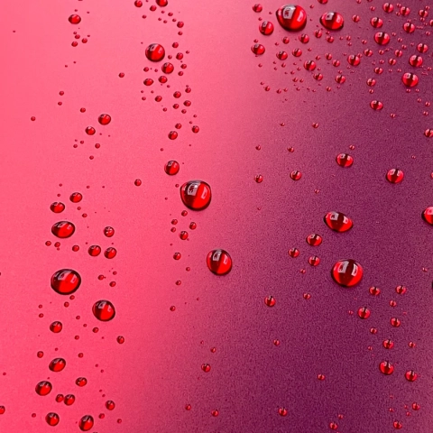 Matte PET Metallic Romance Red Car Vinyl Wrap