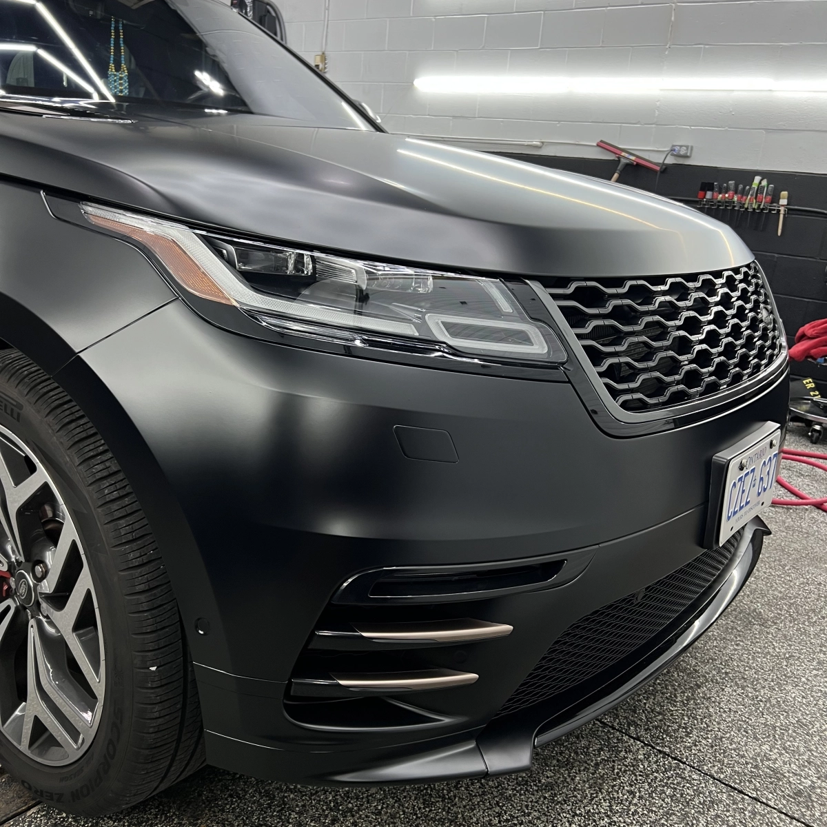 Dark Warrior---Carwraponline Satin Black Car Vinyl Wrap---Feedbacks From es_wraplab