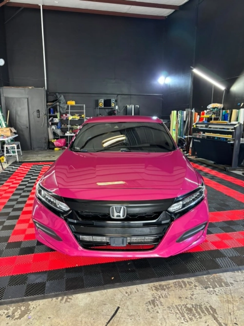 Carwraponline Celebrates Jamalwraps' Praise for the Super Gloss Ruby Star Car Vinyl Wrap