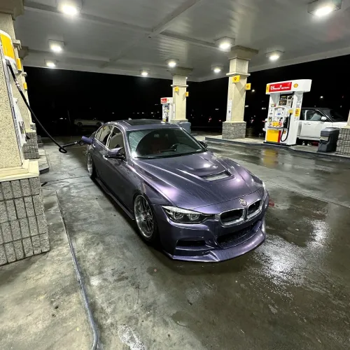 Partner's Feedbacks of Carwraponline's Rosemary Purple Car Vinyl Wrap 