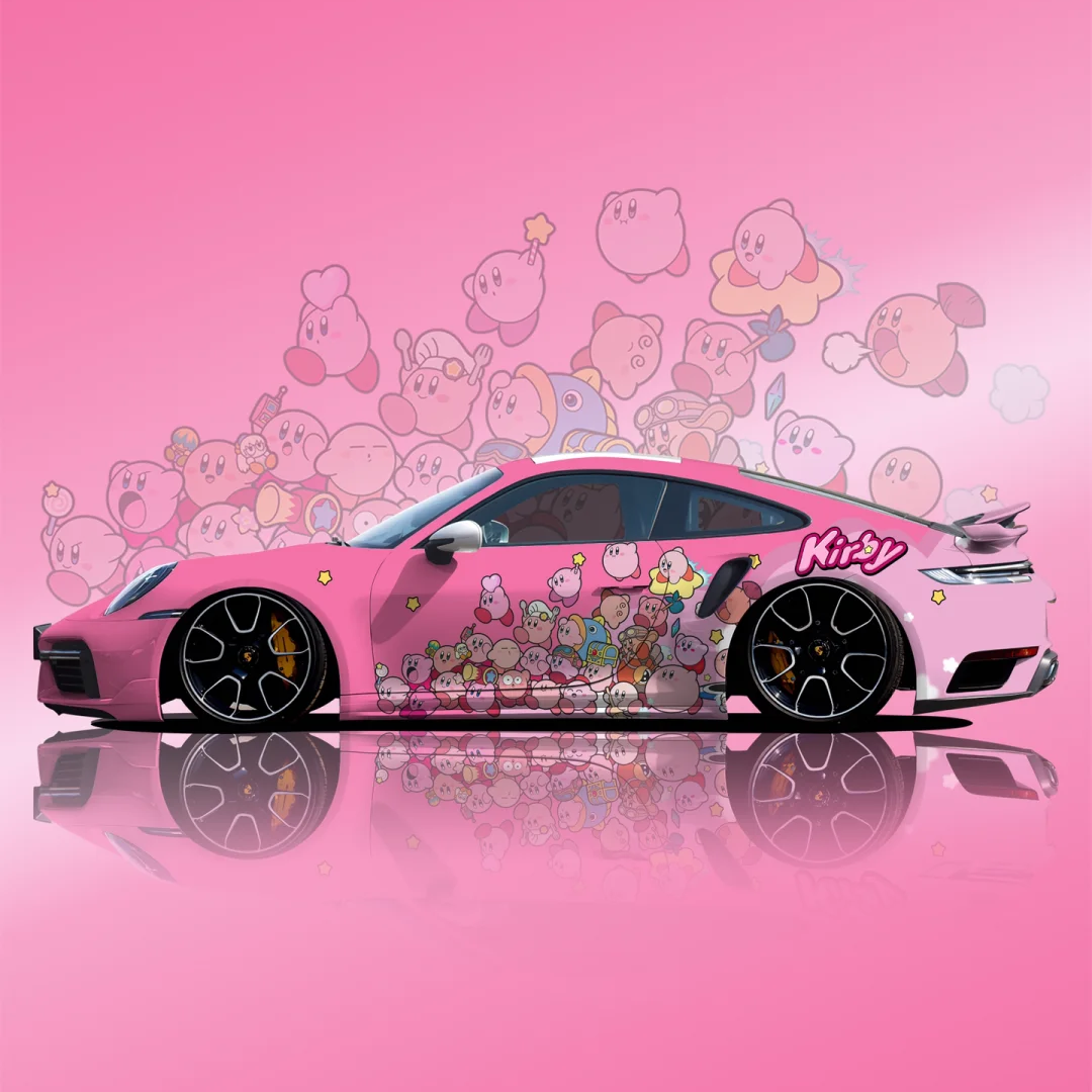 Give Your Car a Glossy Pink Makeover with Custom Vinyl Wraps