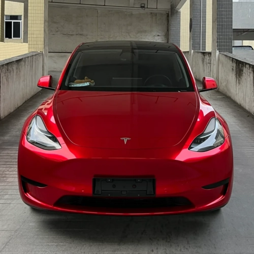 Vampire Red Car Vinyl Wrap