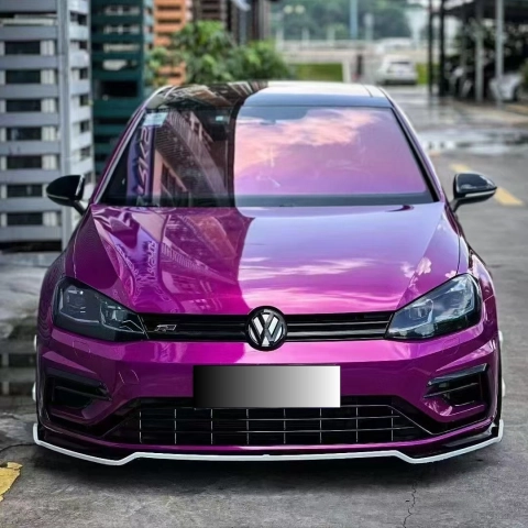 Volkswagen PET Berry Purple Car Vinyl Wrap