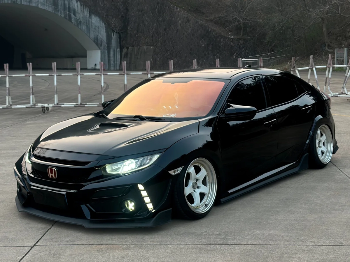 Honda PET Gloss Repaired Black Car Vinyl Wrap