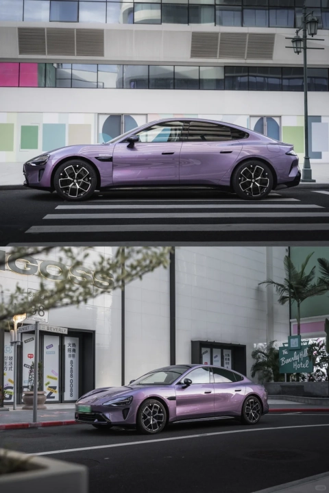 Enhance Your Ride with PET Sunshine Purple Car Vinyl Wrap: A Blend of Style and Protection