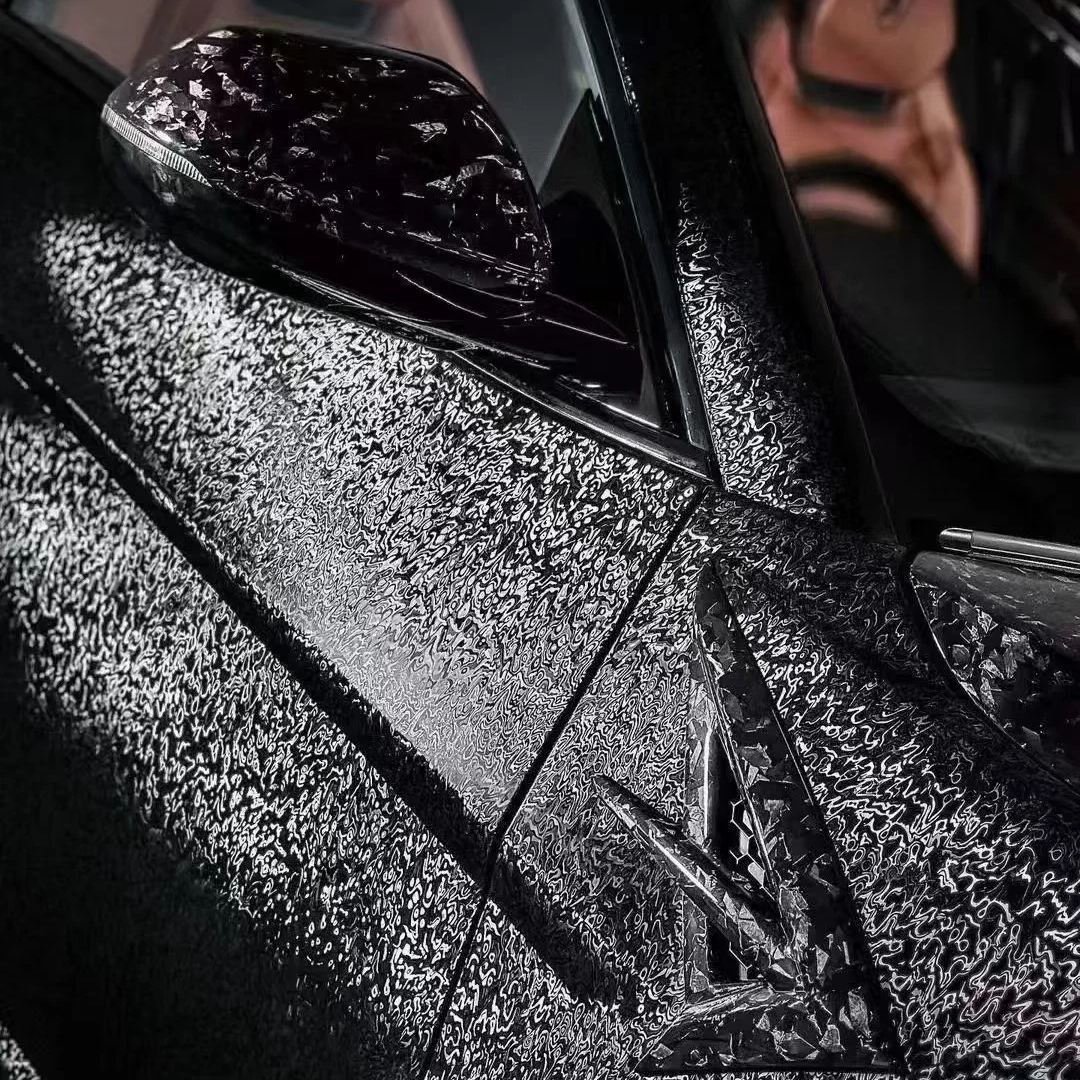 Matte 3D Camouflage Black Car Vinyl Wrap: Stealth, Style, and Superior Protection