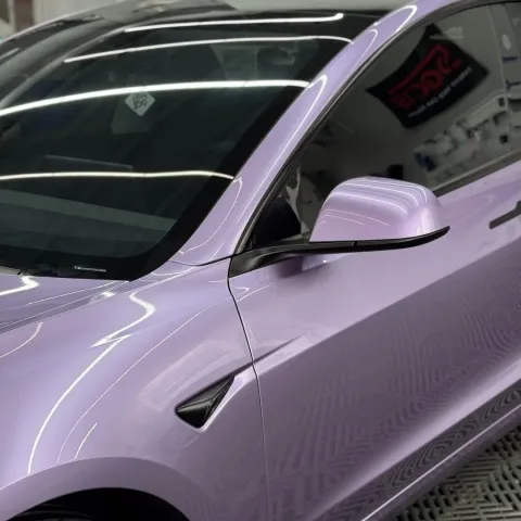 PET Victoria Liquid Purple Car Vinyl Wrap