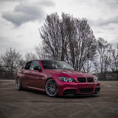 Introduction of PET Glossy Metallic Rubellite Purple Vinyl Wrap--CarWrapOnline