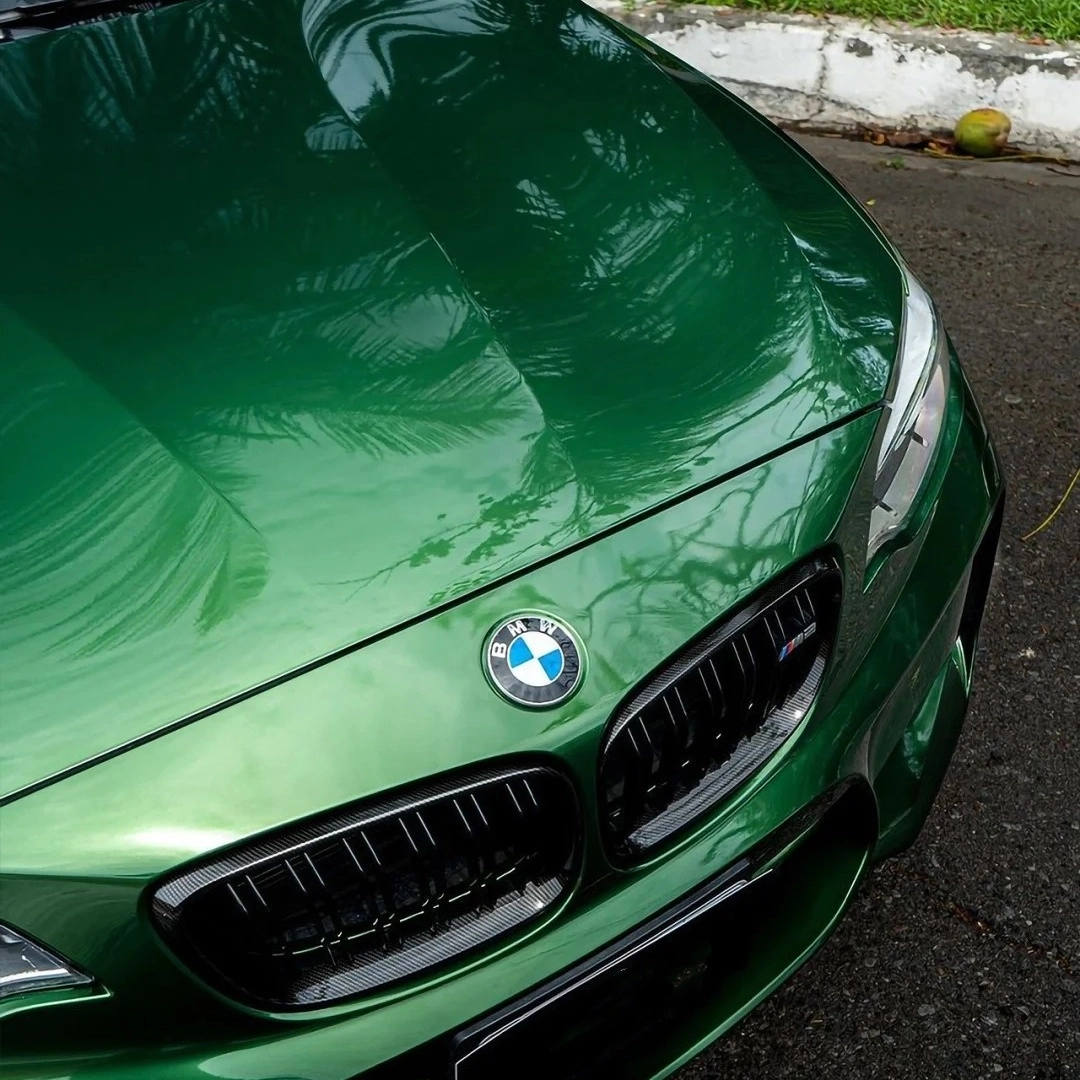 Gloss Metallic Sonoma Green Car Vinyl Wrap