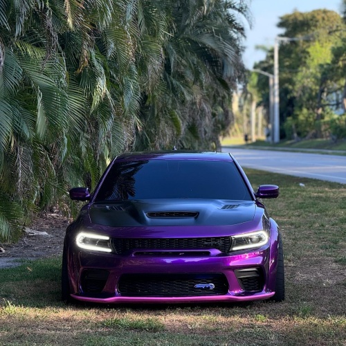 Transform Your Ride with Gloss Metallic Grape Purple Vinyl Wrap