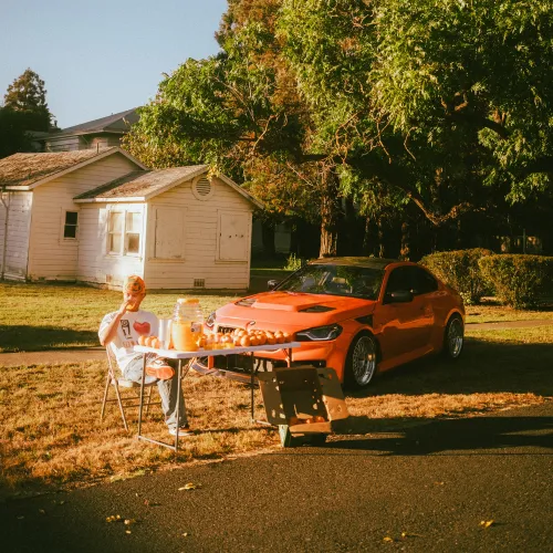 Transform Your Ride with Gloss Metallic Gold Orange Car Vinyl Wrap