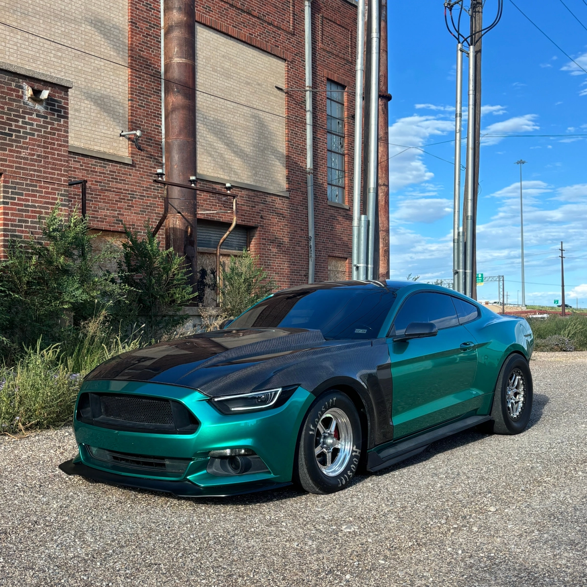 Gloss Metal Emerald Green Car Vinyl Wrap