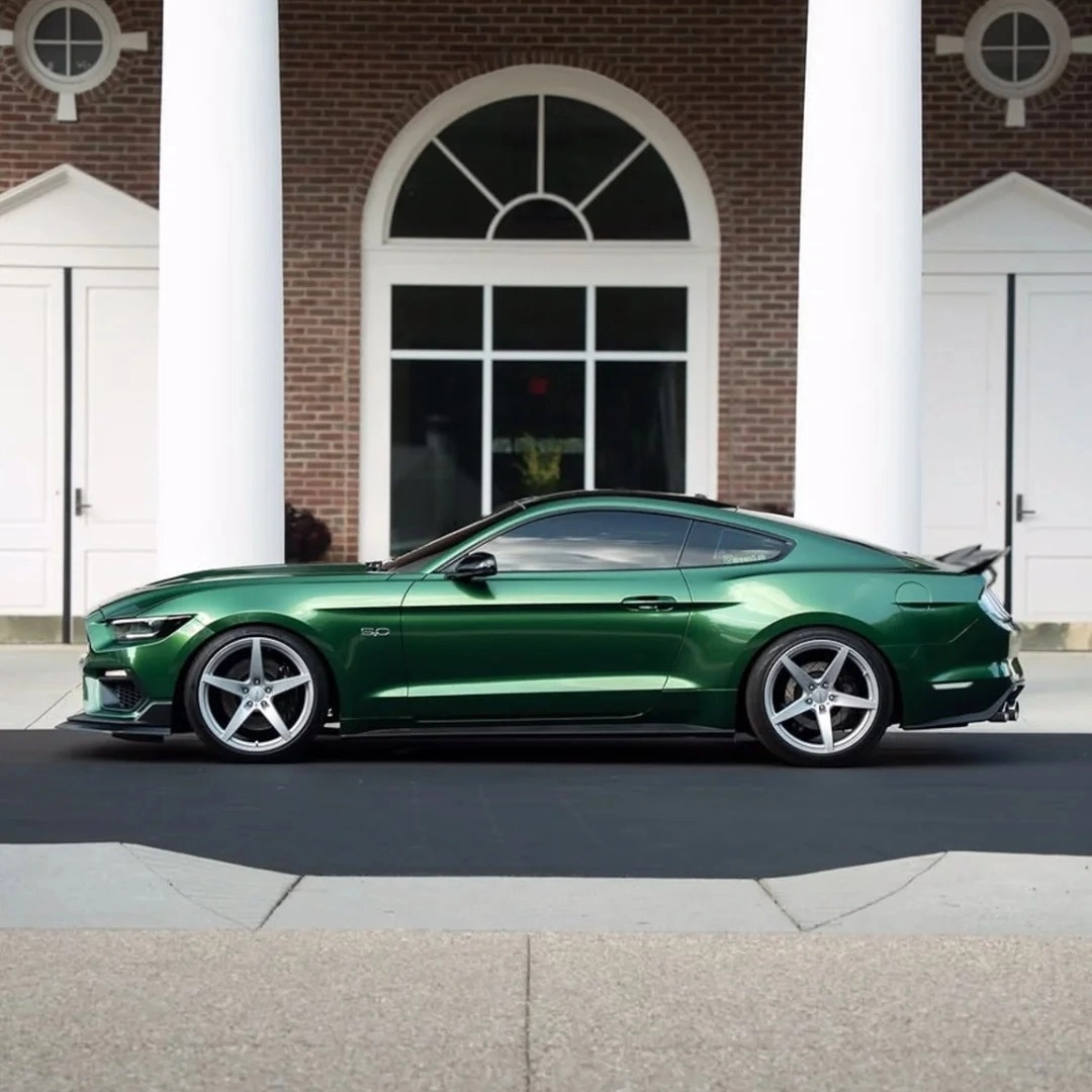 Gloss Metallic Sonoma Green Car Vinyl Wrap