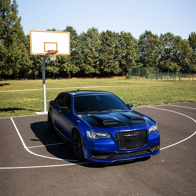 PET Matt Electroplated Klein Blue Car Vinyl Wrap