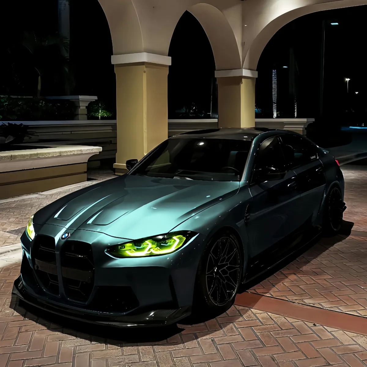 PET Gloss Metallic Ryan Green Car Vinyl Wrap