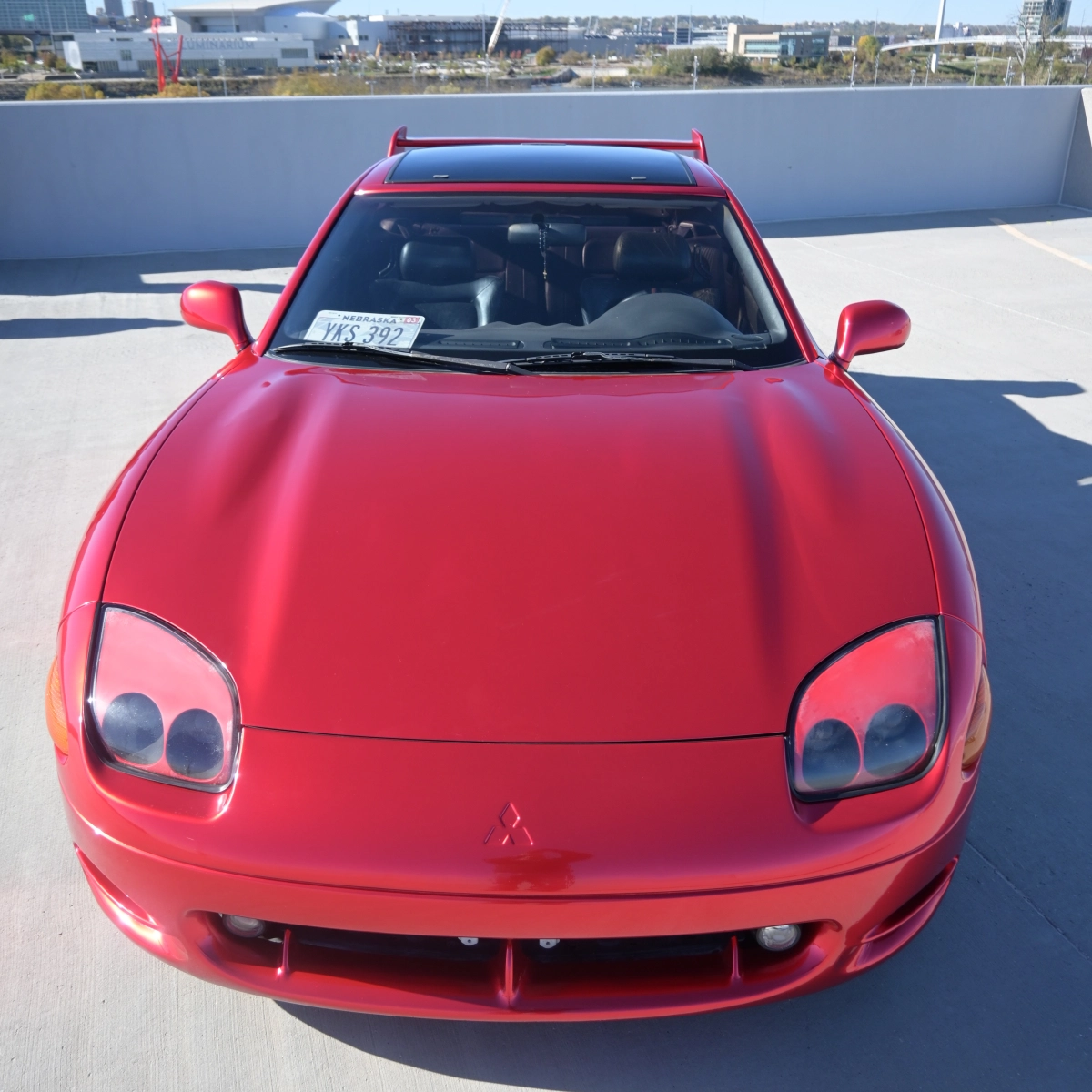 Gloss Metallic Vampire Red Car Vinyl Wrap