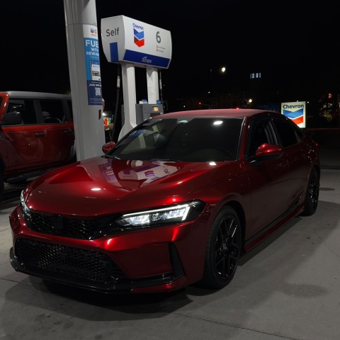 Ready for a Change? Gloss Metallic Cherry Red Car Vinyl Wrap is for You!