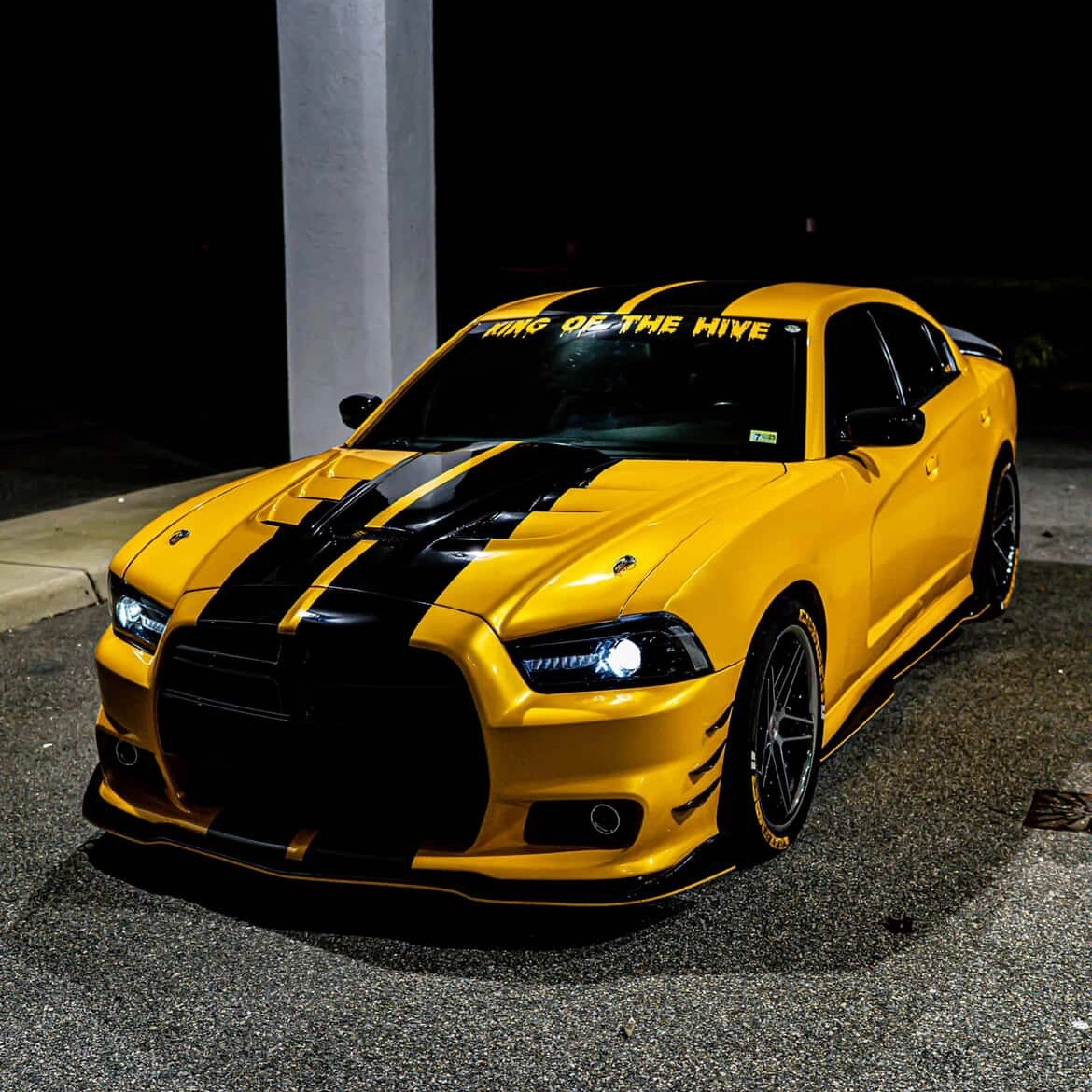 NIO Gloss PET Metal Paint Yellow Car Vinyl Wrap