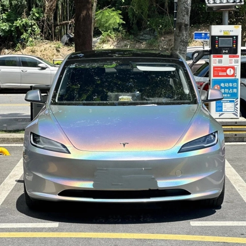 Discover Why Glossy Laser Silver Car Vinyl Wrap is a Game Changer