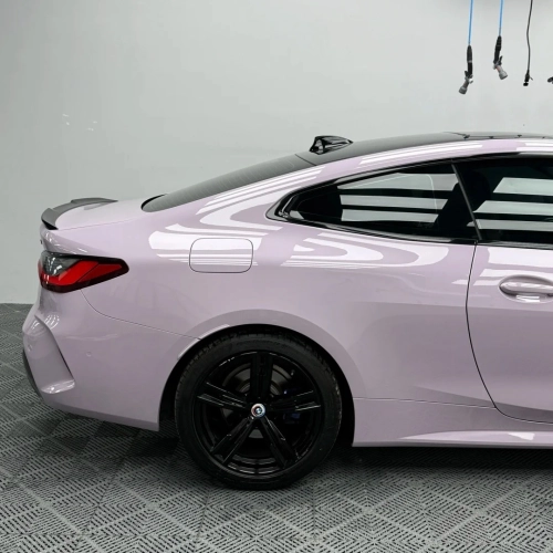 The Allure of Misty Gray Purple in Modern Car Vinyl Wrapping