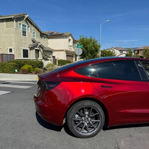 Gloss Metallic Cherry Red Car Vinyl Wrap is Perfect for You