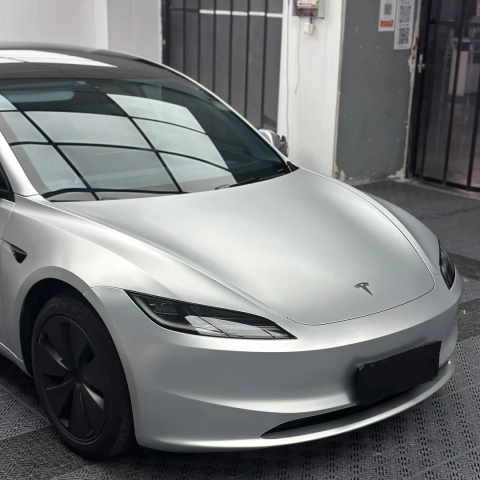 Matte Metallic Metal Silver Car Vinyl Wrap: The Ultimate Upgrade