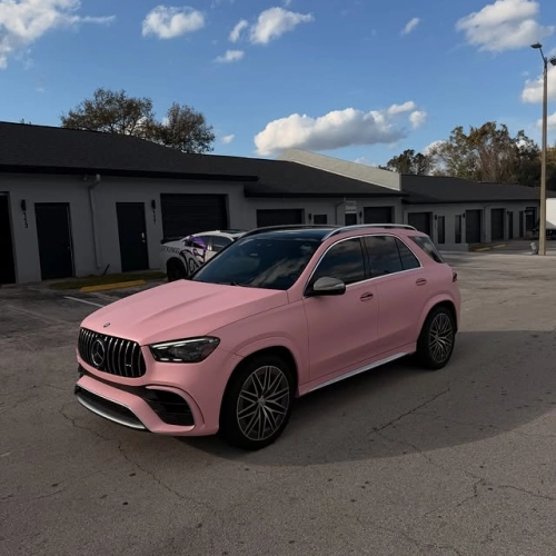 5 Reasons to Choose Super Matte Rose Pink Car Vinyl Wrap
