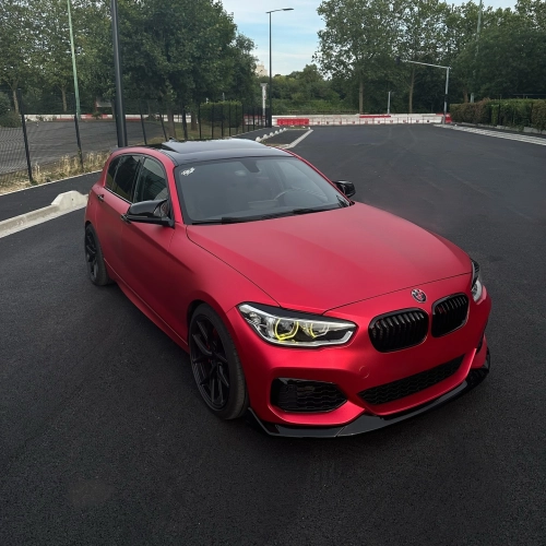 What Sets PET Matte Metallic Ceramics Red Vinyl Wrap Apart