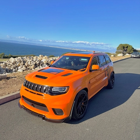 McLaren Orange Car Vinyl Wrap