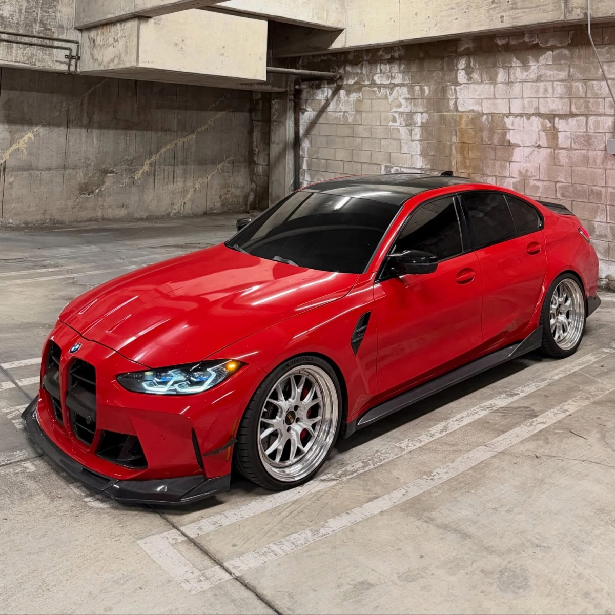 TPU Gloss Ferrari Red Paint Protection Film