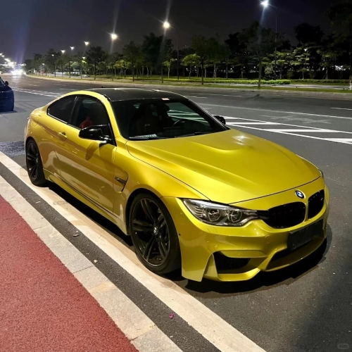 Why Super Bright Metallic Austin Yellow Car Vinyl Wrap Stands Out in 2026