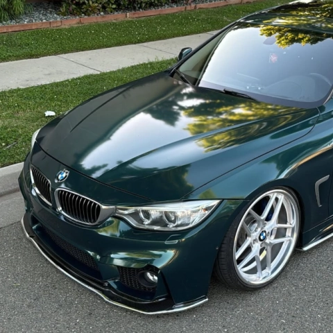 PET Blackish Green Car Vinyl Wrap