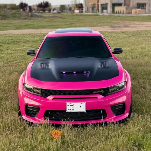 The Allure of Glossy Crystal Rose Red Car Vinyl Wraps in Modern Design