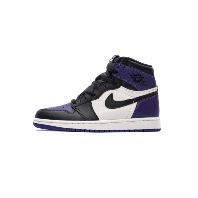 PK God Batch Air Jordan 1 Retro High Court Purple 555088-501 01