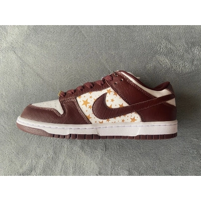 LJR Batch Nike SB Dunk Low Supreme Stars Barkroot Brown (2021) DH3228-103  01