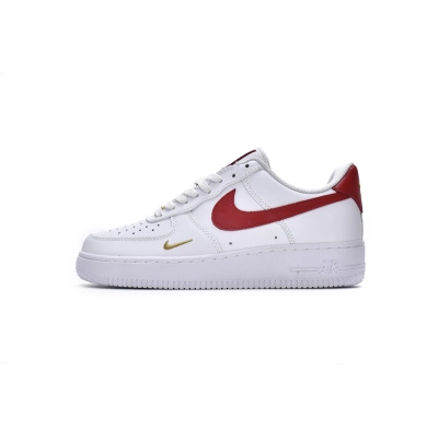 LJR Batch Nike Air Force 1 Low EssentialGym Red Mini Swoosh (W) CZ0270-104 01